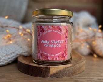 Main Street Churros | Magical soy wax candle | cruelty free & vegan