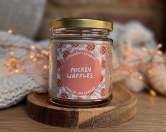 Mickey Waffles | Magical soy wax candle | cruelty free & vegan