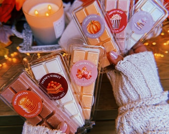 Autumn Small Town wax melts | soy wax melts | cosy autumn inspired scents | strong fragrance