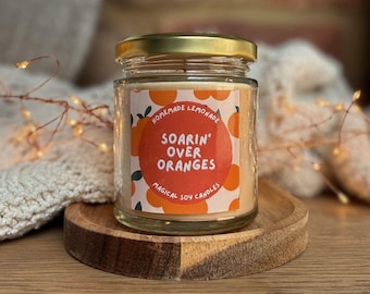 Soarin' Over Oranges | Magical soy wax candle | cruelty free & vegan
