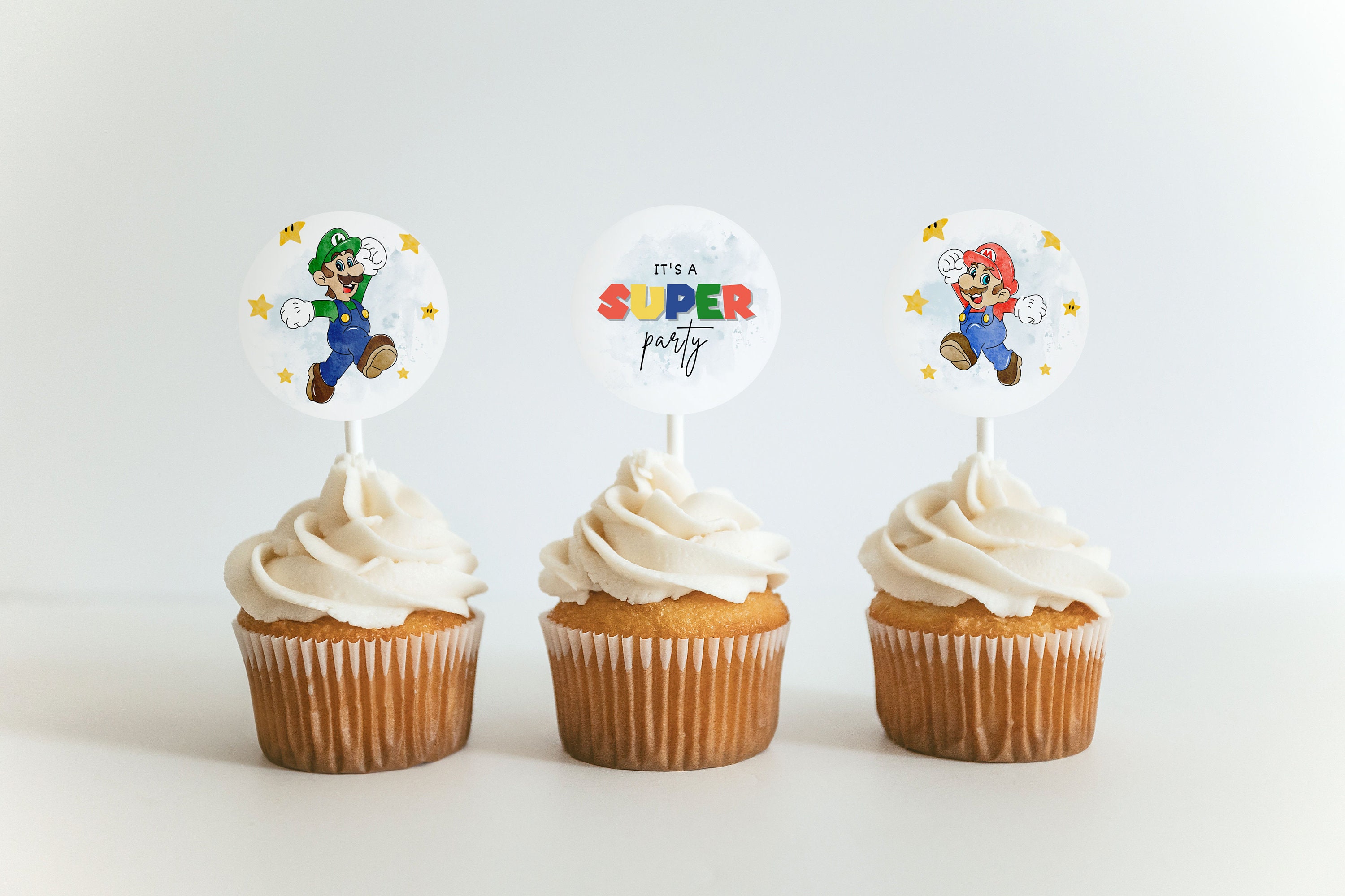 Super Mario Welcome Poster for Birthday Party for Boys or Girls ...