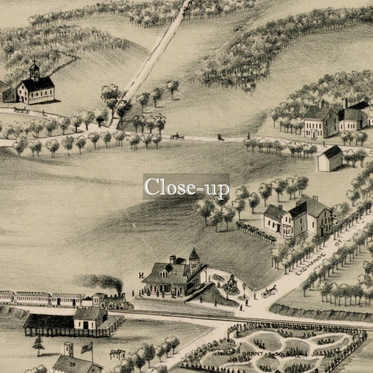 Map 1890 Map Norfolk Millis Millis Massachusetts 1890 Etsy
