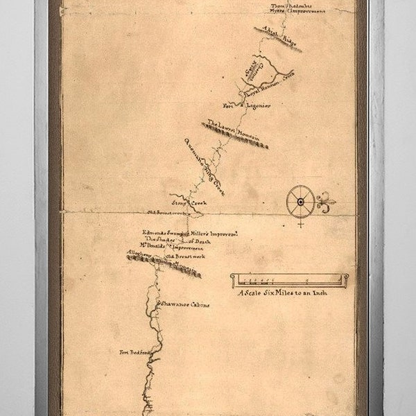 Fort Loudon Poster Etsy