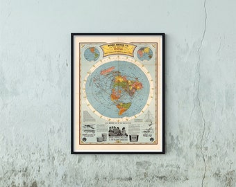 Hammonds Air Age Map Of The World Map Il 340x270.3291479374 1a4o 