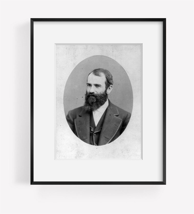 Photograph of Jay Gould 18361892 Summary Head and Etsy