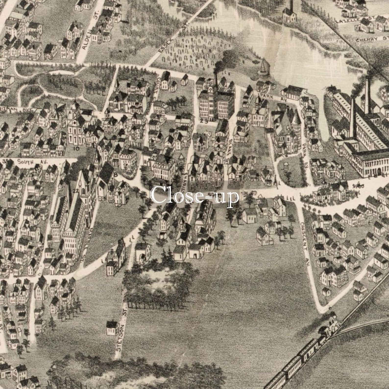 Map 1889 Map Plymouth Whitman Whitman Massachusetts 1889 Etsy