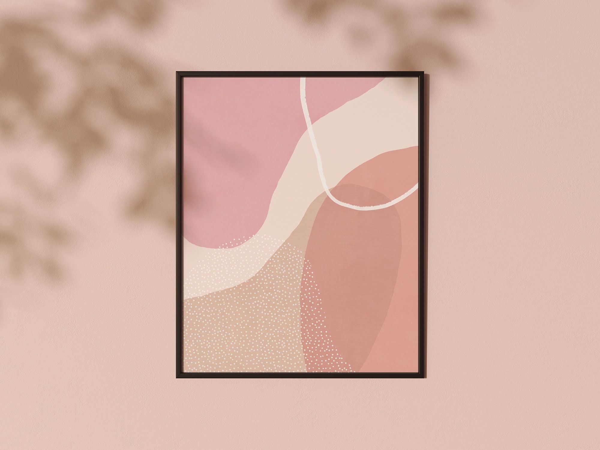 Blush Pink Print Set of 2/ Pastel Pink Wall Art/ Gallery Wall Etsy