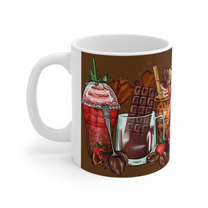 I Love Chocolate 11oz Ceramic Coffee Mug