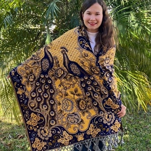 Gold Mexican Shawl