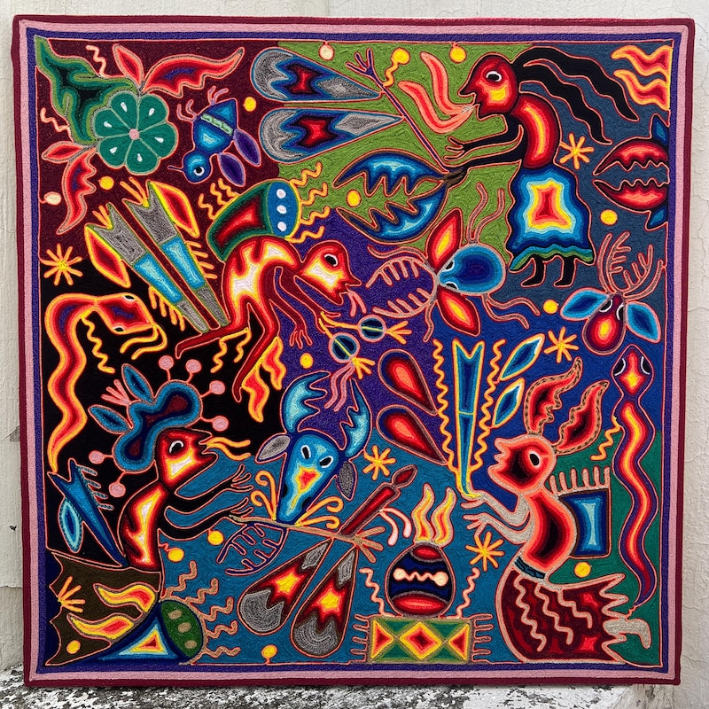 Huichol Art - Etsy