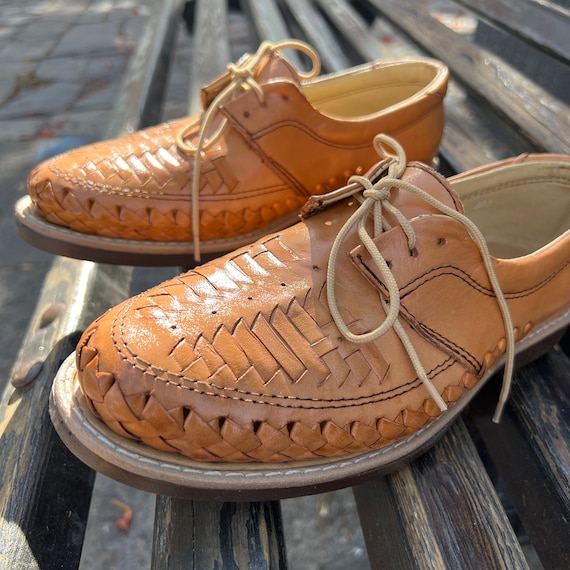 Buy up HUARACHE Shoes. Mexican Leather Shoes. Online in India - Etsy