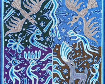 メキシコのデジタルアート、メキシコの絵画、ウイチョルアート、ウイ