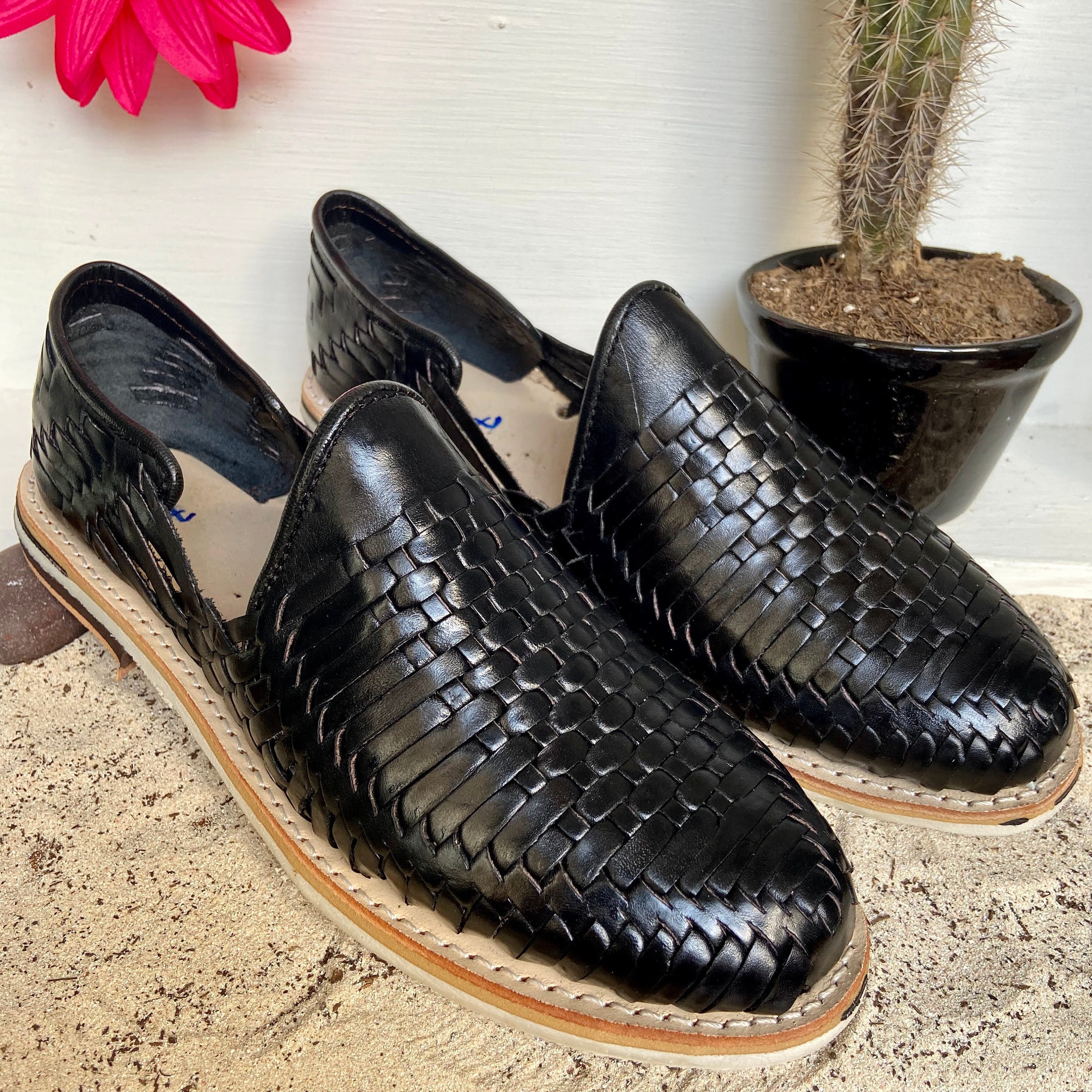 zapato artesanal mexicano