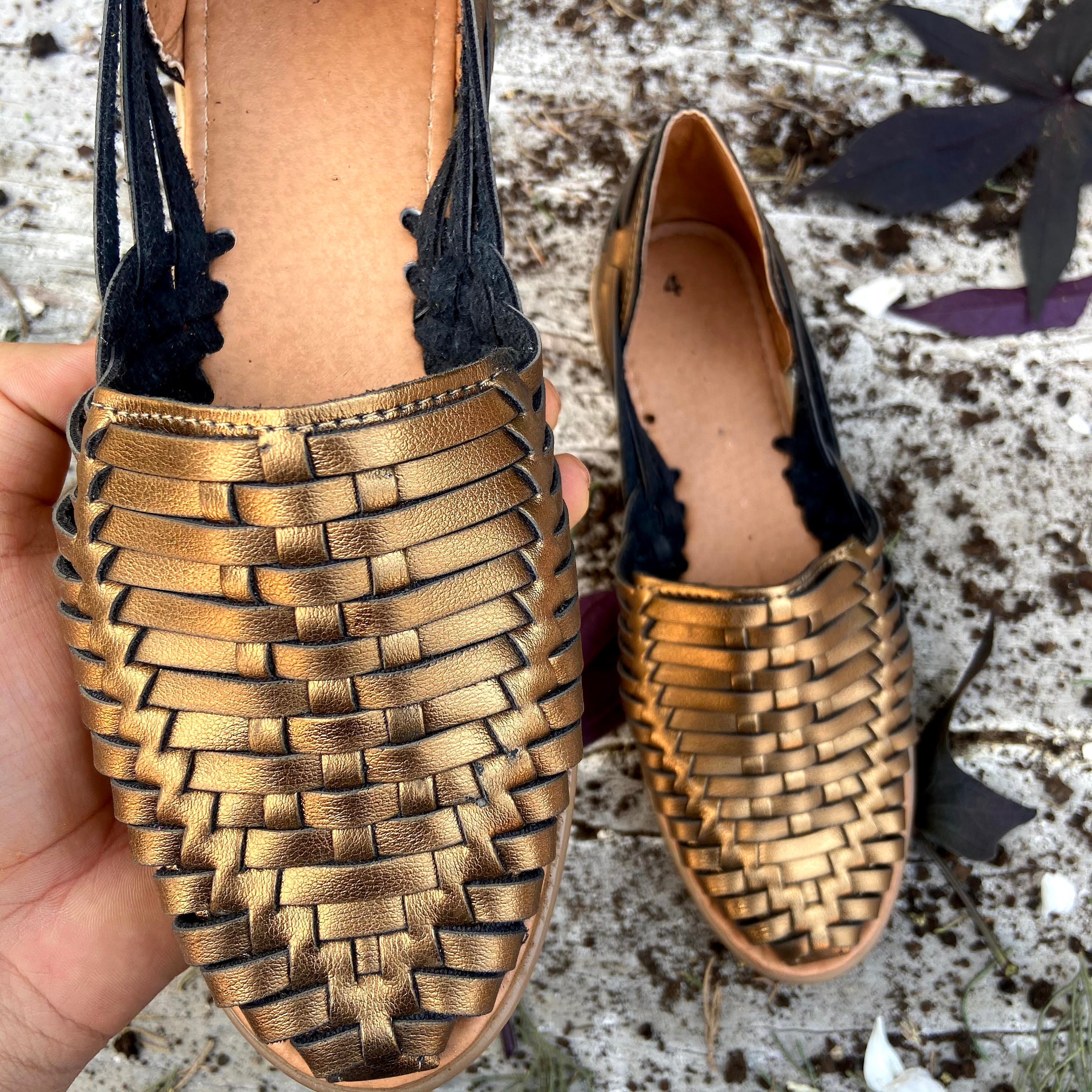Bronze huaraches top for sale