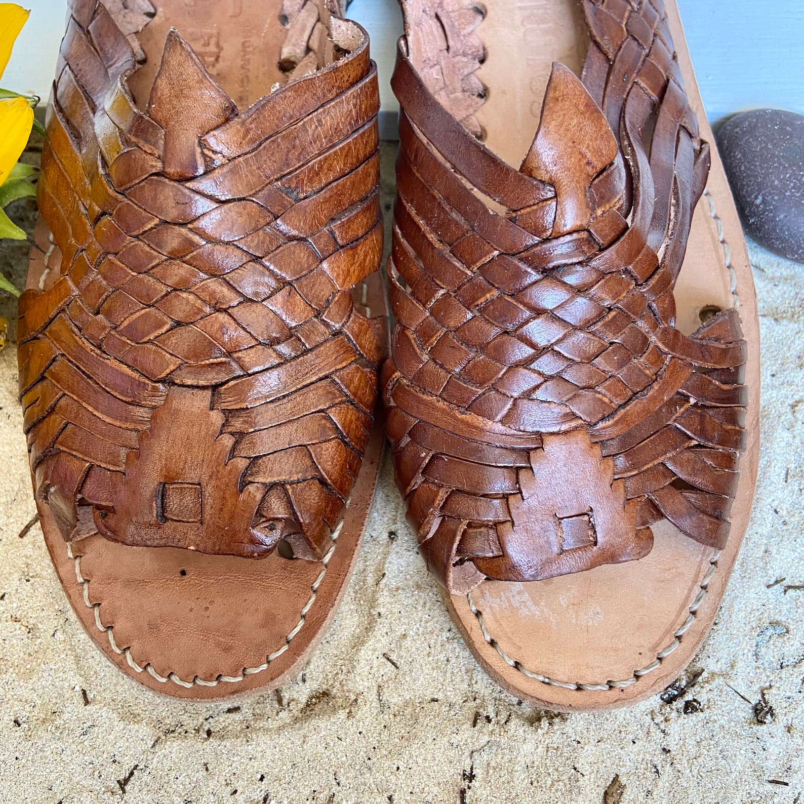 mexican toe ring sandals
