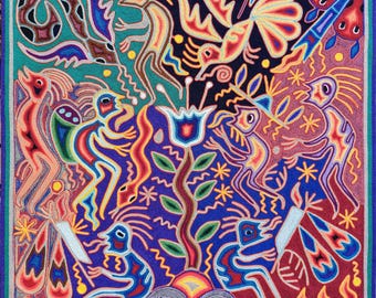 メキシコのデジタルアート、メキシコの絵画、ウイチョルアート、ウイ