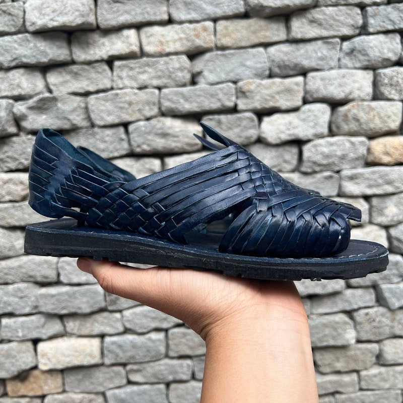 mexican leather chanclas
