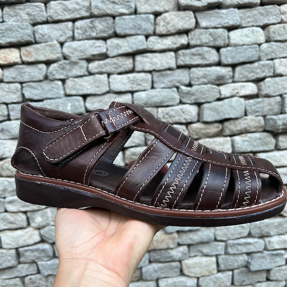 SANDALIAS Mexicanas Huarache CÓMODAS de PIEL Hombre en - España