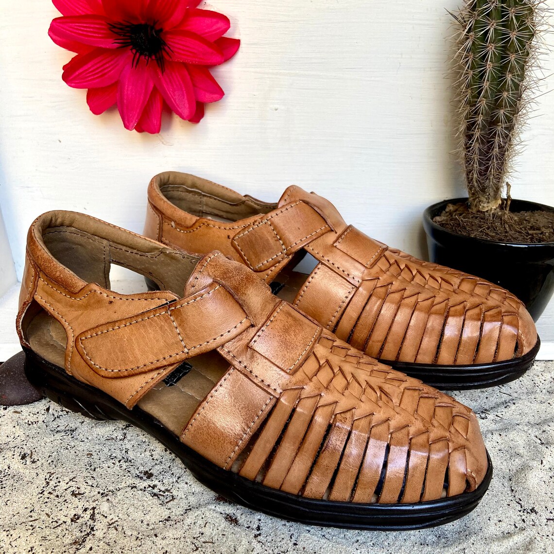 Mexikanische bequeme Huarache Schuhe für Männer. Mexikanische Etsy