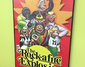 Rock-afire Explosion ® Officially Licensed Band Poster 11x17