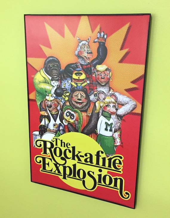 Rock-afire Explosion ® Officially Licensed Band Poster 11x17