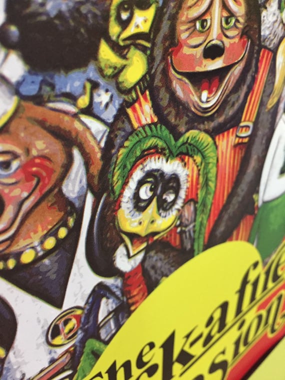 Rock-afire Explosion ® Officially Licensed Band Poster 11x17
