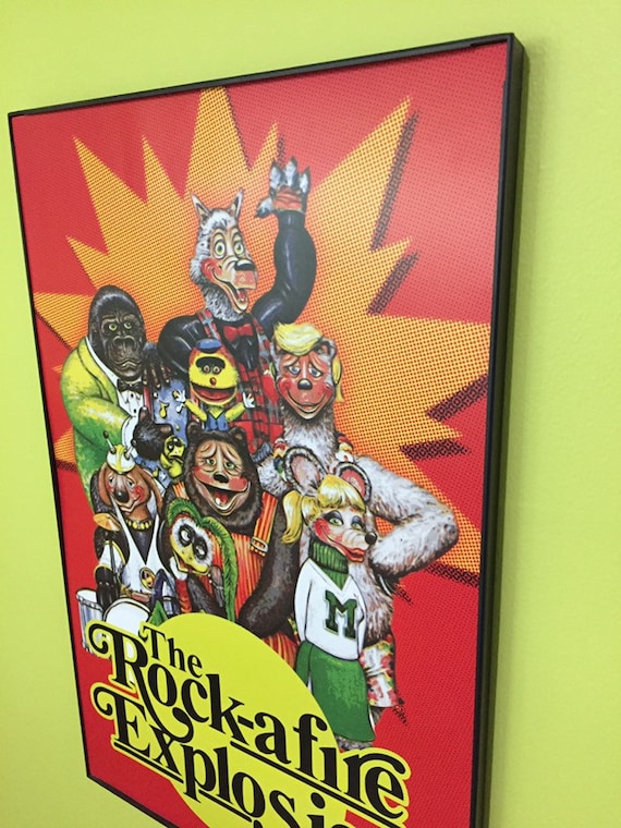 Rock-afire Explosion ® Officially Licensed Band Poster 11x17