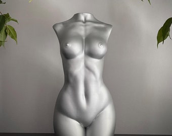 Minimalist Nude Woman Sculpture – Personalized 3D Printed Statue – Elegant Modern Art Gift – Philsdeco