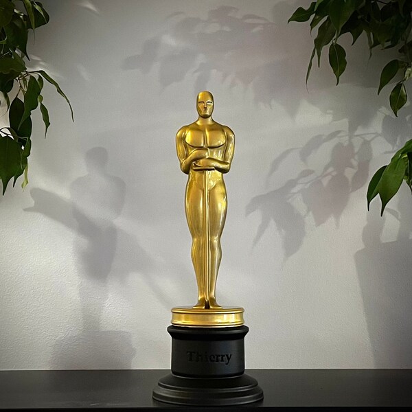 Life Size Oscar Statue Etsy
