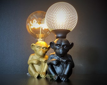 Monkey color bedside lamp of your choice