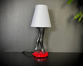 Leg bedside lamp contemporary style color of your choice