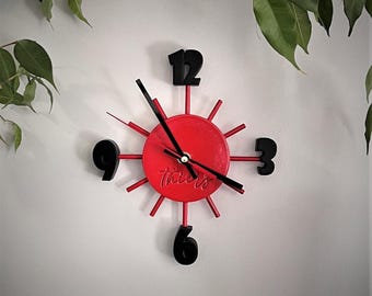 Retro IKEA Tajma Wall Clock - Etsy