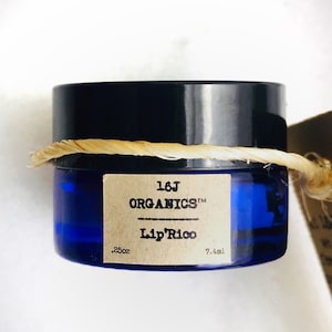 Organic Lip Balm- Lip’Rico- 100% Natural - Treat Your Lips Day & Night With All Food Grade Ingredients