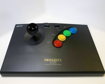 SNK Neo Geo X AES Controller Arcade Stick MODDED