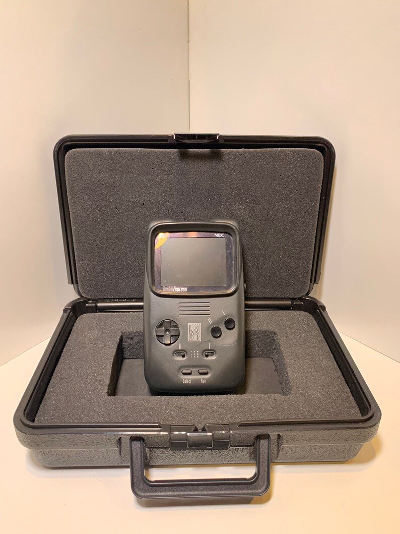 Turbo Express Storage Case Protect & Store Turbografx 16 Etsy