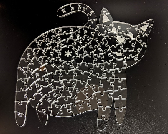 Funny Cat Butt Jigsaw Puzzle a Great Birthday Gift for Cat Lovers Stocking Stuffers or a Gift for a Friend Etsy