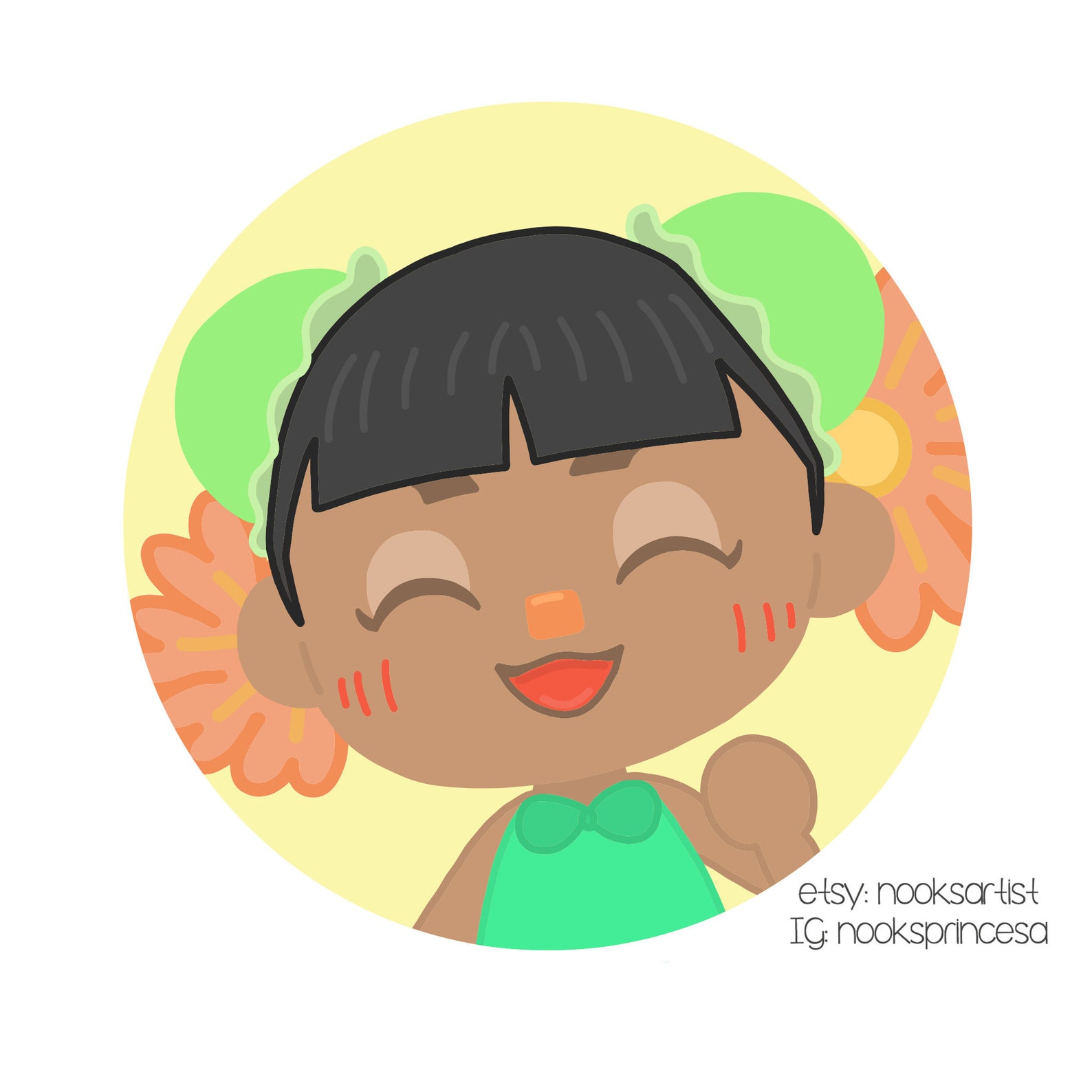 Custom Animal Crossing Character Profile Picture Body Etsy