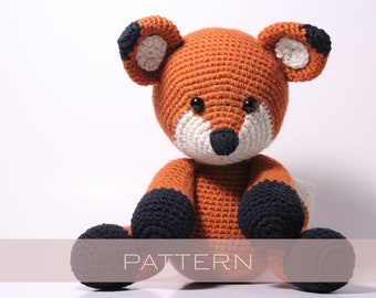 Patrón de crochet Fox Amigurumi