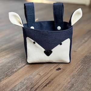 Handlebar Bag Bicycle Children Scooter Basket Bag Balance Bike Fox