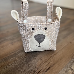 Handlebar Bag Bicycle Children Scooter Basket Bag Balance Bike Bear