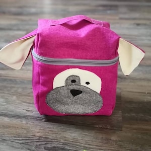 Handmade Kinder Tasche Tragetasche Musikspielbox Hund