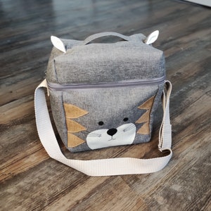 Handmade Kinder Tasche Tragetasche Musikspielbox Fuchs