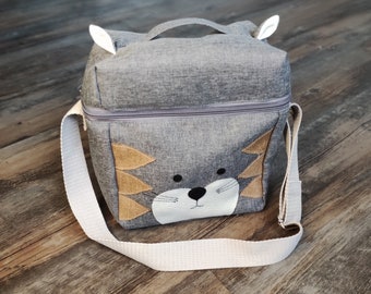 Handmade Kinder Tasche Tragetasche Musikspielbox Fuchs