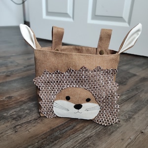 Handlebar bag bicycle children&#39;s scooter basket bag balance bike lion XL