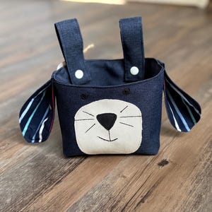 Handlebar Bag Bicycle Children Scooter Basket Bag Balance Bike Rabbit