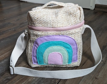 Handmade Kinder Tasche Tragetasche Musikspielbox Eisbär