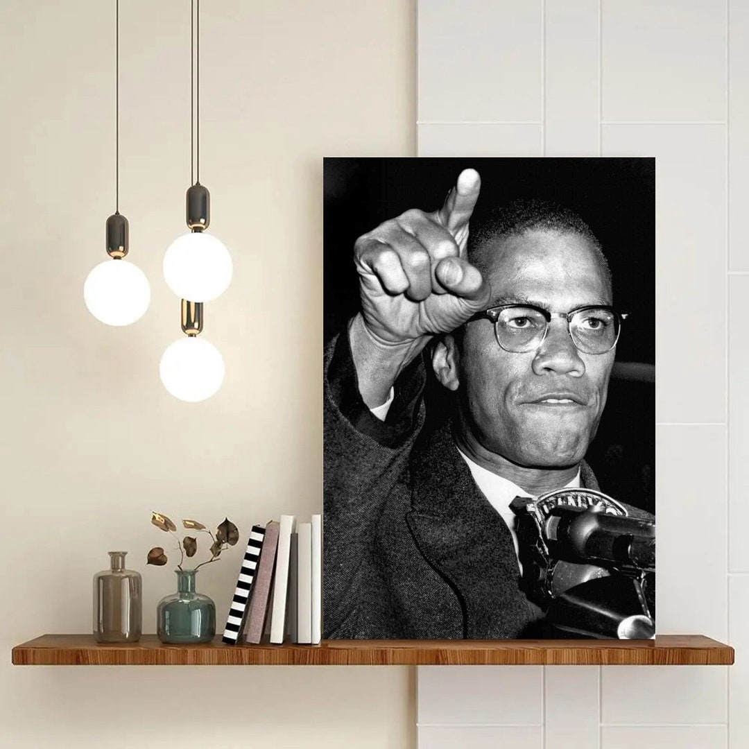 Malcolm X Posters and Prints Wall Pictures for Home Decor no Frame Etsy