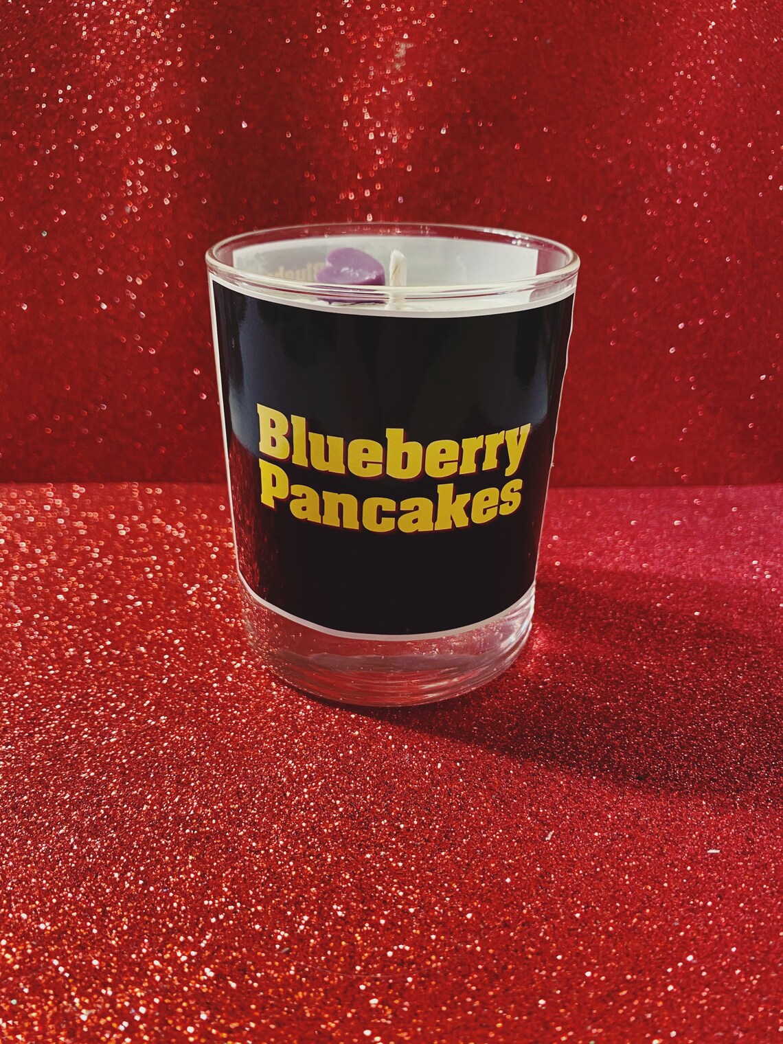 Pulp Fiction Inspired Soy Candle // Blueberry Pancakes Scent Etsy