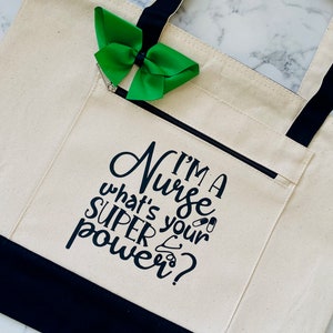Nurse Life | Krankenschwester-Anerkennungswoche | Krankenschwester Geschenk | Krankenschwester Absolventin | Krankenschwester Tasche | Schwesternwoche | Medizinische Tasche | Kinderkrankenschwester