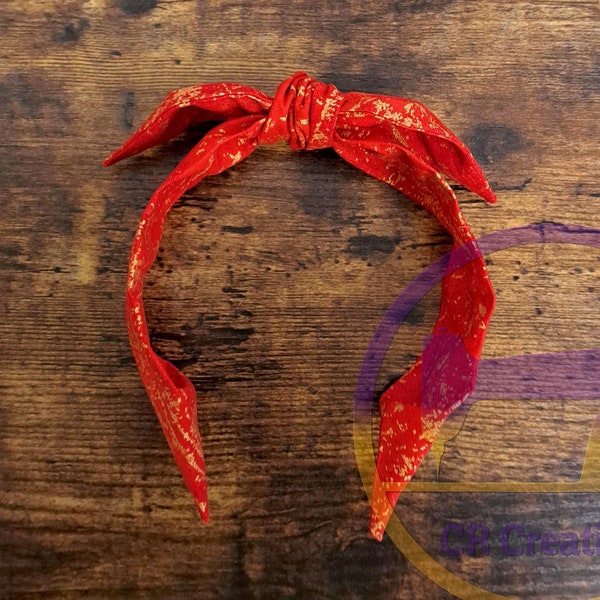 chinese new year headband craft
